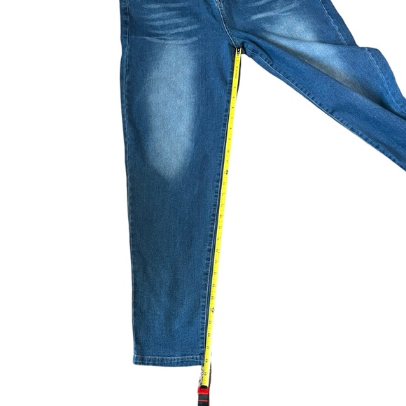 Judy Blue Dark Washed Boyfriend High Rise Women's Large Casual Denim - Picture 3 of 9